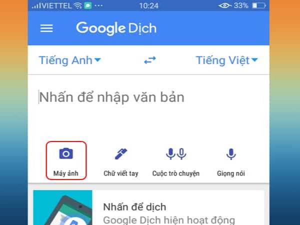 Top ứng dụng dịch tiếng anh bằng hình ảnh tốt nhất