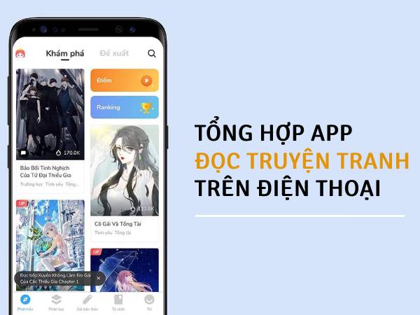 Tổng hợp app đọc truyện tranh miễn phí cập nhật mới nhất 2022!