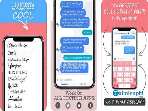 Ứng dụng Better Font