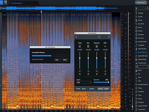 Ứng dụng lọc tạp âm iZotope RX