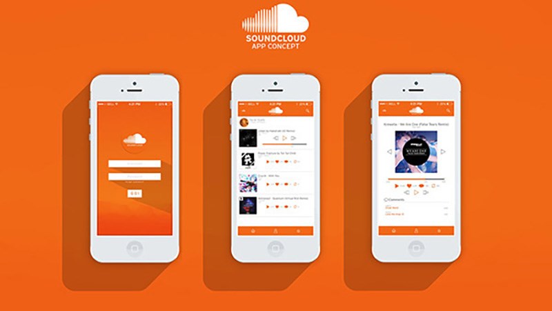 Phần mềm tải nhạc về điện thoại SoundCloud