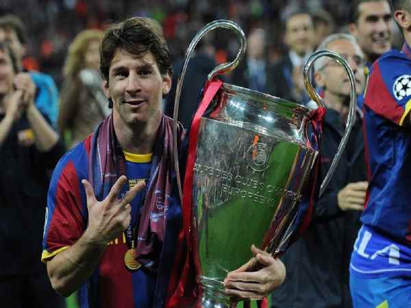 Lionel Messi vô địch C1 mấy lần?