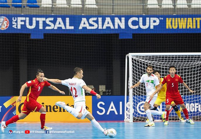 Ngôi vua của bảng xếp hạng Futsal Châu Á