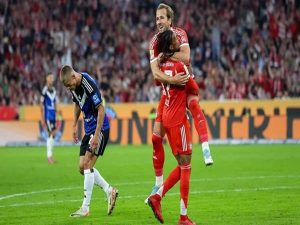 Kane ghi bàn vào lưới tất cả 20 đội tại Bundesliga