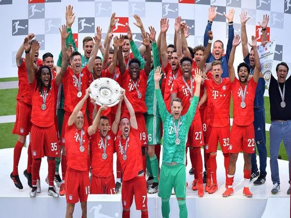 Các đội vô địch Bundesliga từ khi giải đấu ra đời