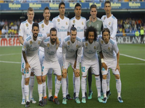 Danh sách đội hình Real Madrid 2017 làm nên lịch sử
